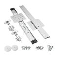 thumbnail image 3 of GUOOL Hidden Flip up Cabinets Door Slide Rails Sliders Easy to Install Door Hardware Kit for Kitchen Cabinet Bedroom Home Bookcases 400mm, 3 of 9