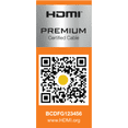 thumbnail image 3 of Monoprice Premium High Speed - HDMI cable with Ethernet - HDMI male to HDMI male - 6 ft - black - 4K support, 3 of 6