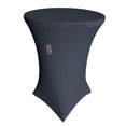 thumbnail image 2 of LA Linen Round Spandex Tablecloth, 30-Inch Round 30-Inch High, Navy, 2 of 2