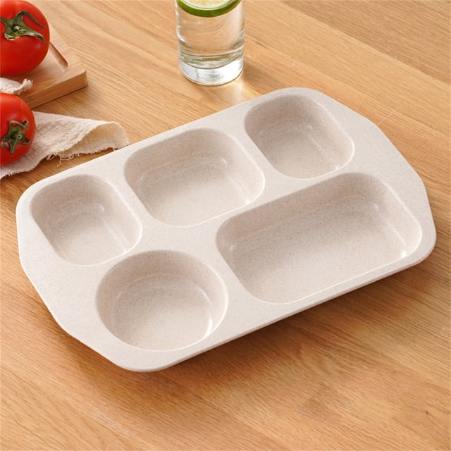Yhmxh Lunch Box for Kids Kitchen Gadgets Reusable Bento Lunch Box With 5 Compartments For Children's And Adult Meal Preparation Containers Lunch Containers Bentgo Lunch Box