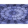 thumbnail image 1 of Ahgly Company Machine Washable Indoor Rectangle Transitional Blue Area Rugs, 5' x 8', 1 of 7