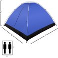 thumbnail image 2 of Résistant à l'Eau, Sac de Pluie Amovible avec Braguette et Sac de Transport - Installation Facile - Idéal pour le Camping, la Randonnée et le Backpacking, Bleu, 2 of 6