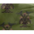 thumbnail image 4 of oneOone Georgette Viscose Fabric Bird & Tree Block Print Fabric By The Yard 42 Inch Wide, 4 of 4