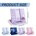 thumbnail image 3 of 1Pc Book Stand Book Stand For Office Desk,Iron (E), 3 of 9