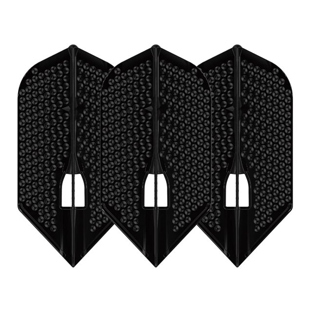 LSTYLE Dart Flights: L6 PRO Slim - Dimple Texture - Black
