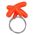 thumbnail image 2 of LJNYFDC Mini Wire Saw Stainless Steel Cable Saw Hand Pocket Rope Saw with Handle Ergonomic Grip Portable Emergency Survival PVC Cutting Tool, 2 of 6