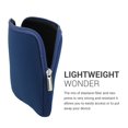 thumbnail image 3 of kwmobile Neoprene e-Reader Pouch Size 6 8-7"" eReader - Universal eBook Sleeve Case with Zipper - Dark Blue, 3 of 5