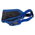 thumbnail image 4 of Muzzle, Breathable Soft Edges Adjustable Short Snout Dog Mesh Muzzle  For Shar Pei Blue,, 4 of 8