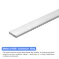 thumbnail image 3 of Unique Bargains Square Aluminum Flat Bar, 2 Pack 1/4' Thickness 1' Width 12' Length, 3 of 5