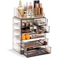 thumbnail image 1 of Sorbus Acrylic Cosmetic and Jewelry Storage Case Display, Black, 1 of 7