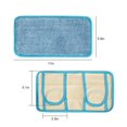 thumbnail image 3 of QUTETN 4Pcs Microfiber Mop Pads Compatible with Swiffer Sweeper Mops Reusable and Machine Washable Floor Pad Refills Mop Head Replacements for Multi Surface Wet & Dry Cleaning, 3 of 6