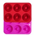 thumbnail image 1 of TIMIFIS Silicone Mold 2Pc Donut Baking Pan Non-Stick Dishwasher Decoration Tools Kitchen Gadgets, 1 of 2