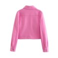 thumbnail image 5 of EGNMCR Veste à Manches Longues pour Femmes, Sans Capuche, Décontractée, Mode, Hiver, Chaude, 5 of 5