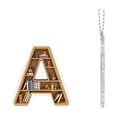 thumbnail image 2 of 26 Letter Acrylic Keychain Pendant for Books, 2 of 5