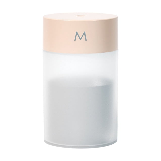 Mini Air Purifier Humidifier with Colorful Night Light, Ultrasonic Cool Mist for Bedroom and Desk, Silent Operation, Adjustable Mist Output and Auto ShutOff for Home Use