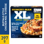 Hungry Man XL Buffalo Chicken Mac/Cheese Bowl, 397g
