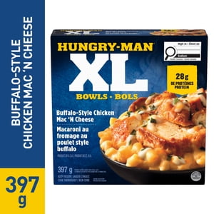 Hungry Man XL Buffalo Chicken Mac/Cheese Bowl, 397g