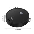 thumbnail image 3 of Boovnll Humidifiers for Bedroom, Robot Vacuum Cleaner Strong Suction Slim Robotic Vacuum Cleaner with Low Noise Vacuum Robot Sweeping Home Carpet Cleaner for Hard Floors Robot Sweeper, Humidifier, 3 of 4