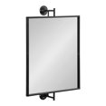 thumbnail image 1 of Kate and Laurel Darbridge Miroir Pivotant Rectangulaire, Noir 20x31, 1 of 9