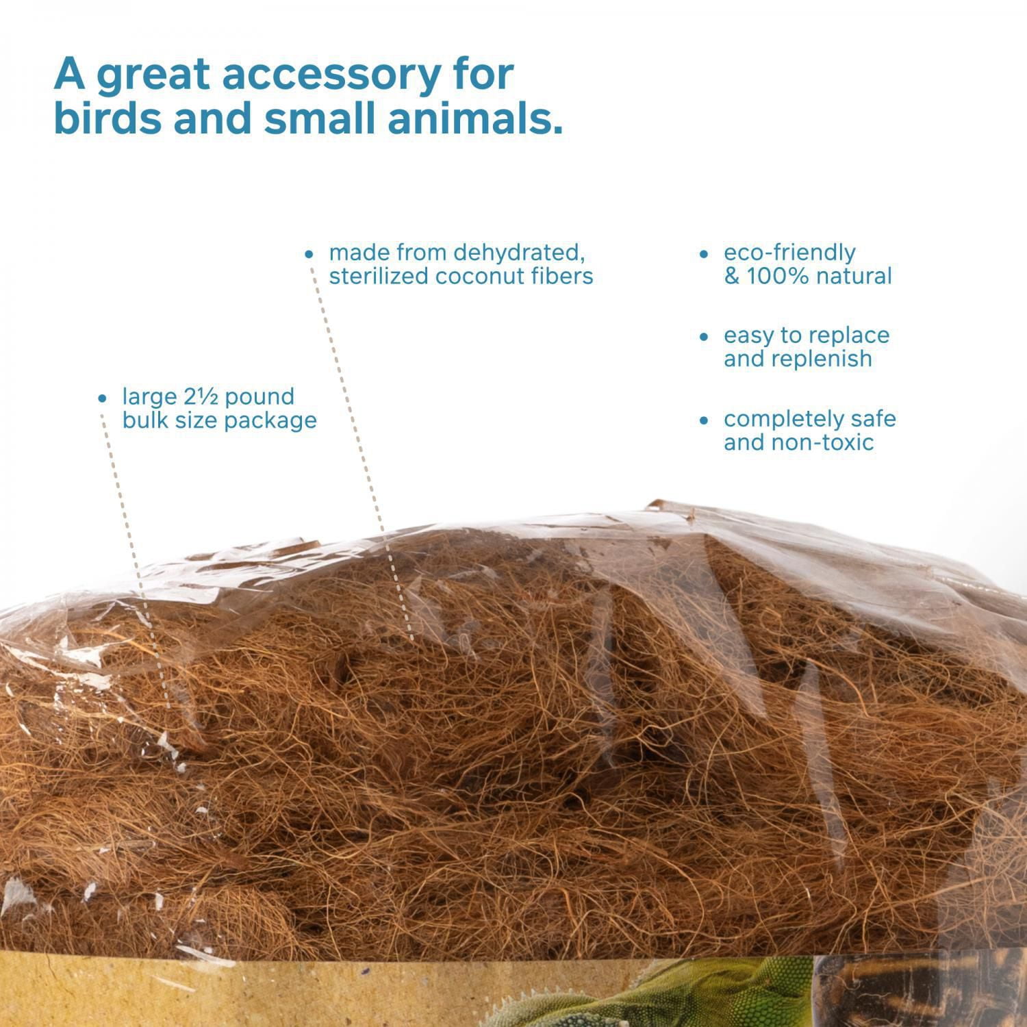 Prevue Pet Naturals Coco Bed Fiber Pack