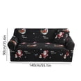 thumbnail image 3 of Sofa Protector, Christmas Printed Sofa Cover Santa Claus Elastic Couch Cover Machine Washable Christmas Theme Red Sofa Slipcover for Living Room Festive Sofa Protector, 3 of 6