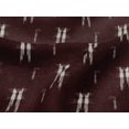 thumbnail image 4 of oneOone Viscose Jersey Fabric Ikat Style Kasuri Printed Craft Fabric BTY 60 Inch Wide, 4 of 5
