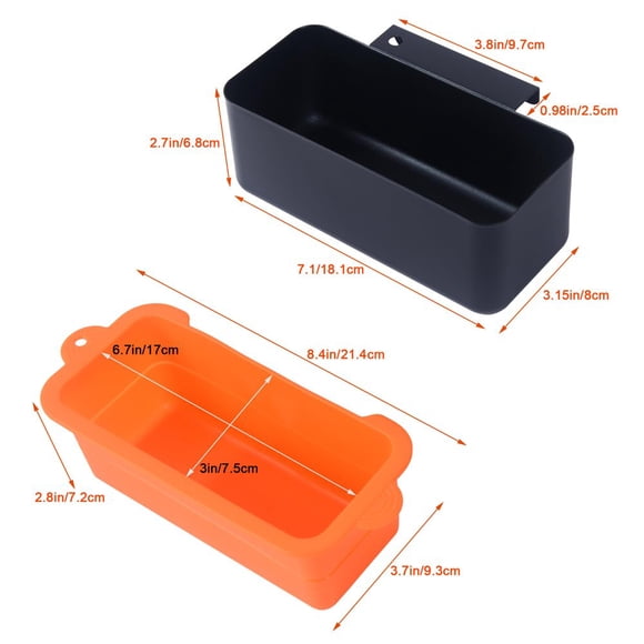 EIGTHTAIL Collecteur de Graisse pour Plaque/piège à Graisse/plateau d'Égouttage de Remplacement pour Gril Blackstone avec 1PCs Doublures de Gobelet à Graisse en Silicone Piège à Graisse pour Plaque Black Stone 17‘‘ 22‘‘ 28‘‘ 30‘‘ 36‘‘