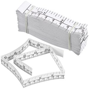 25 Pcs Tape Measure Paper Measuring Tape Disposable Wound Tape Measure Body Measurement Tools 1 Meter/40 Inch