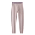 thumbnail image 2 of Dagugfen Mens Legging Mid Waist Underwear Base Layer Seamless Tight Fitting Thermal Pants Fall Winter, 2 of 9
