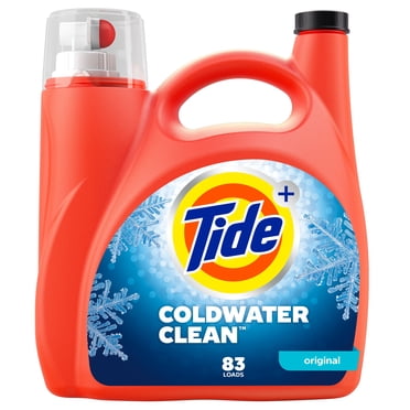Tide Ultra Coldwater Liquid Laundry Detergent, Original Scent, 3.46 L, 83 Loads, Laundry Detergent Liquid Formulated for Cold Water