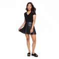 thumbnail image 2 of No Boundaries Women's Pleated Skirt, 2 of 6