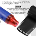 thumbnail image 5 of Unique Bargains Tube Rétractable en PVC Noir 103mm Plat 4m pour Grand Pack de Batteries, 5 of 5