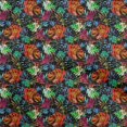 thumbnail image 1 of oneOone Tissu Polyester Spandex Rouge Clair Tissu Robe Aquarelle Tropicale Tissu Imprimé Tissu au Mètre 56 Pouces de Large, 1 of 4