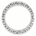 thumbnail image 2 of Sterling Silver Stackable Expressions Garnet Ring Size 10, 2 of 3