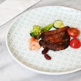 thumbnail image 4 of Mainstays Alessandra Mint 4-pack Stoneware Dinner Plate Set, 10.5", 4 of 6