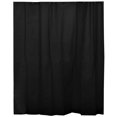 thumbnail image 1 of Doublure de Rideau de Douche Noire Extra Longue en Plastique 79 Pouces L x 71 Pouces L, 1 of 5