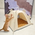 thumbnail image 2 of Foldable Pet Tent - Waterproof Oxford Cloth Dog House for Camping/Beach, Portable & Machine-Washable, 2 of 5