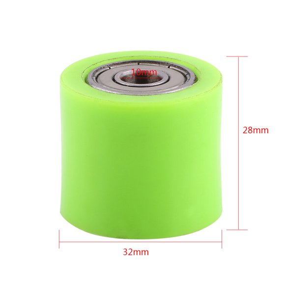 Glissière de Galet Tendeur de Chaîne 8 Mm/10 mm, Guide de Roue avec Couleurs Multiples pour la Plupart des Vélos de Terre et de Puits,