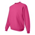 thumbnail image 2 of Jerzees Chandail Molletonné à Col Rond NuBlend pour Adulte, L, Rose Cyber, 2 of 2