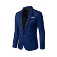thumbnail image 1 of Men's Fashion England Solid Color High Quality Casual Single Breasted Suit, 1 of 3