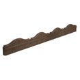 thumbnail image 2 of EzBorder Recycled Rubber Fence Border – 6"x48", 2-Pack, Earth Tone, 2 of 3