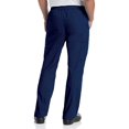 thumbnail image 1 of Landau Essentials 7 Pocket Scrub Pants for Men's: Classic Relaxed Fit, Elastic, Zipper Front, Pull-on Medical 8555, 1 of 5