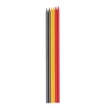 thumbnail image 4 of Recharges de Crayons de Marquage, Recharge de Crayons de Charpentier HB 6 Pcs Diamètre 2,8 mm Longueur 120 mm pour Dessin Noir Graphite, Cire Rouge, Cire Jaune, Cire Rouge Jaune, Cire Noir Rouge Jaune Graphite, 4 of 8