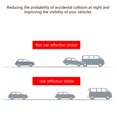 thumbnail image 1 of Autocollant Réfléchissant pour Voiture, 4 Pcs Autocollant Réfléchissant pour Sourcils de Roue de Voiture, Autocollant Réfléchissant pour Sourcils de Roue, Design Révolutionnaire, 1 of 11