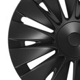 thumbnail image 2 of 4 Pcs Embout de Moyeu de Roue 19 Po Noir Mat Remplacement de Jante Sportive pour Tesla Modèle Y 2020 à 2023, 2 of 8