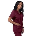thumbnail image 3 of Sivvan Unisex V-Neck 3 Pocket Scrub Top (Available in 15 Colors), 3 of 7