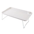 thumbnail image 1 of Meitianfacai Foldable Laptop Desk Bed Table, Portable Lap Desk laptop Table with Storage Drawer and Cup Holder, Notebook Stand Reading Desk Breakfast Tray for Bed Couch Sofa Floor, 1 of 8