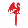 thumbnail image 2 of Qixi Mailbox Flag Mailboxes Banner Flags Mail Boxes Emblems Dragon Mailbox Ornament Decorative Metal Flag Vertical Flag for Mailbox Metal Dragon Flag Mailbox Repair Kit Red Red Clearance Sale!, 2 of 9