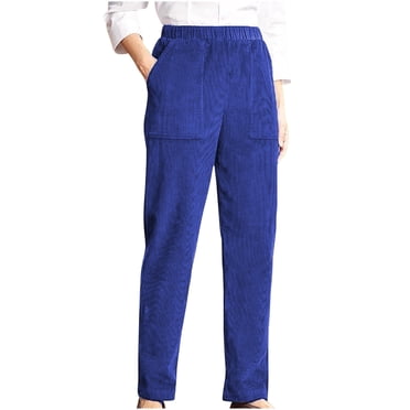Cameland Vintage Corduroy Pants for Women Straight Leg Pants Fall Winter Lounge Work Comfy Trousers with Pockets Holiday Gifts