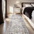 thumbnail image 4 of -Area Rug X Rugs for Living Room- Machine Washable Rug-Soft Living Room Rug-Vintage Non Slip Carpet-Rugs for Bedrooms Dining Room Living Room Office, 4 of 7